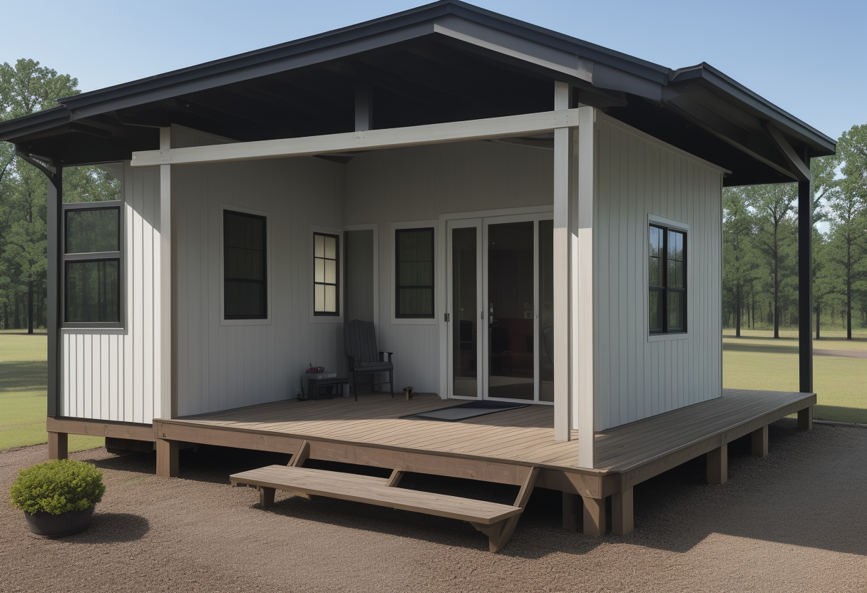 Portable office and utility space suited for the Kaufman market