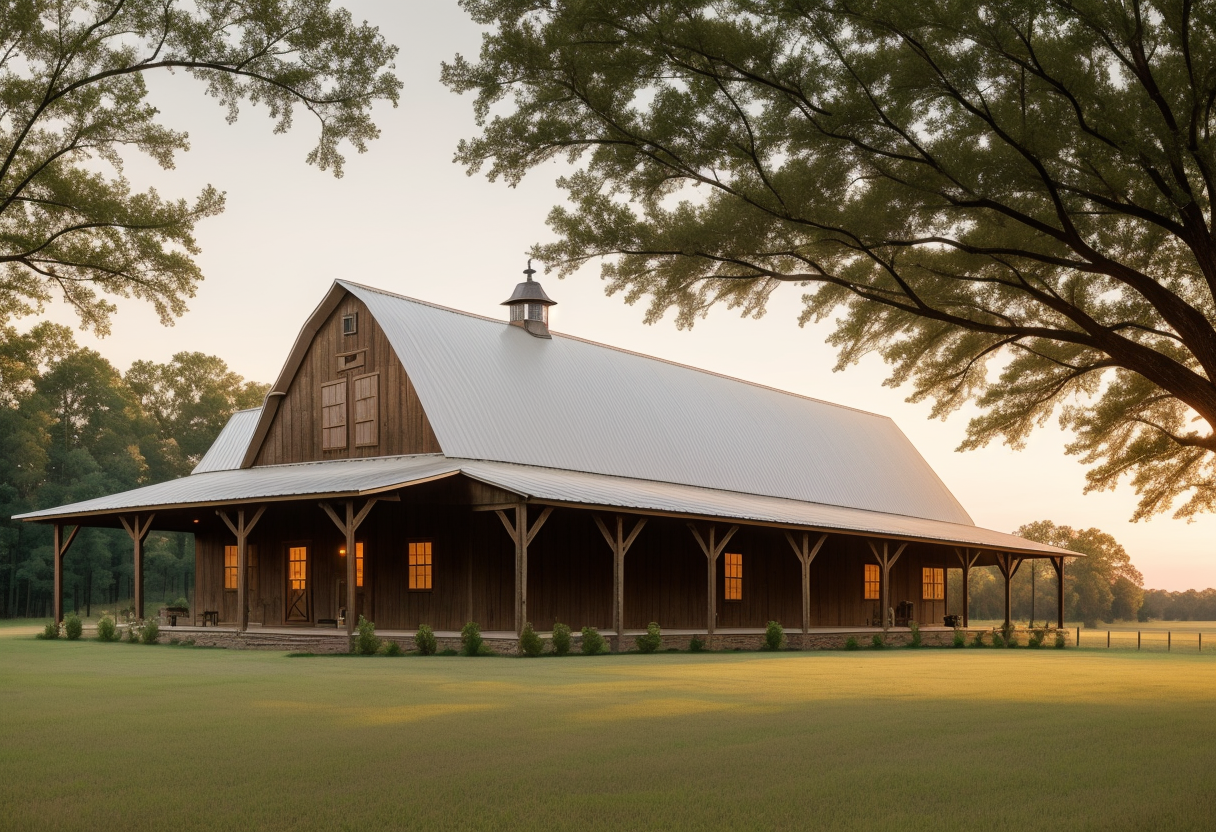 Barn-style building suited for a Canton-area property