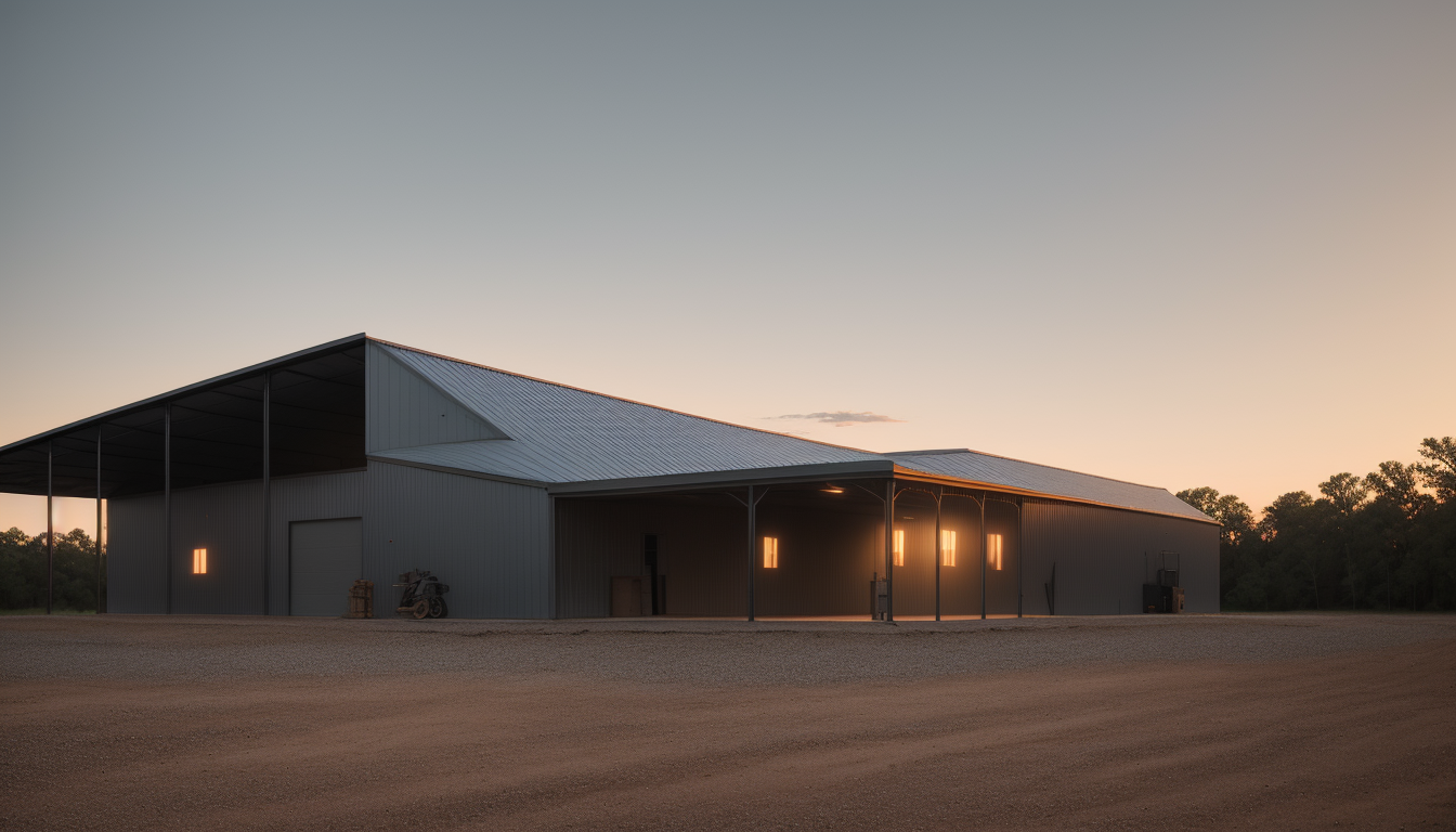 Finished garage and workshop structure suited for Rockwall properties