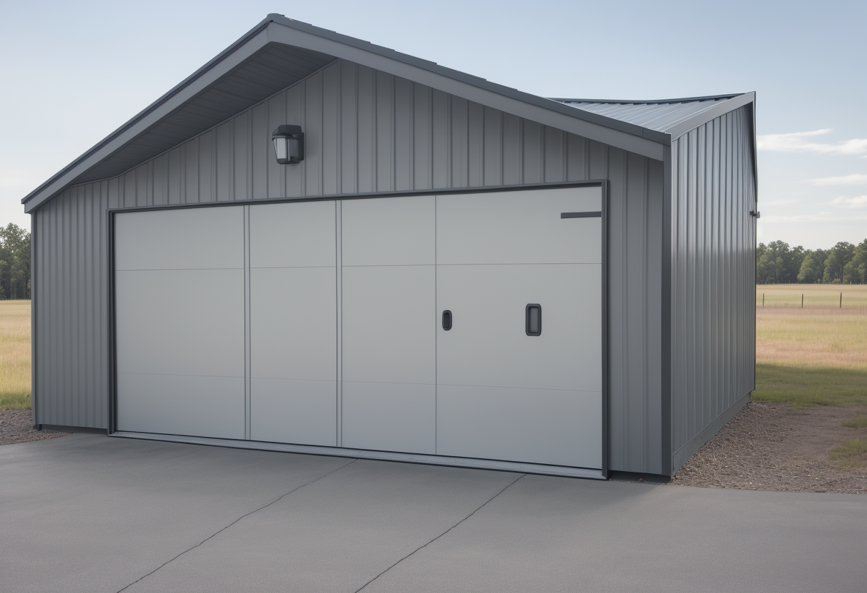 Garage and shop building suited for the Terrell market